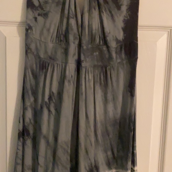 Maxi halter dress tie dye M EUC - Picture 3 of 13